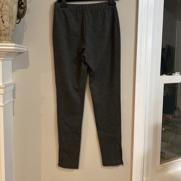 Talbots stretch fitted cotton houndstooth pants - Picture 2 of 5